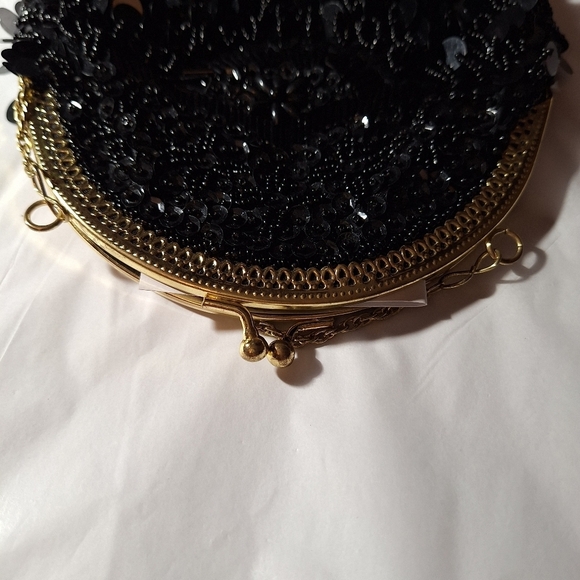 🟠 Vintage Beaded Cocktail Bag - Picture 13 of 15